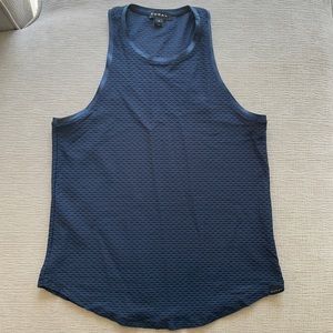 Koral Netz Muscle Tank regular length, navy, small